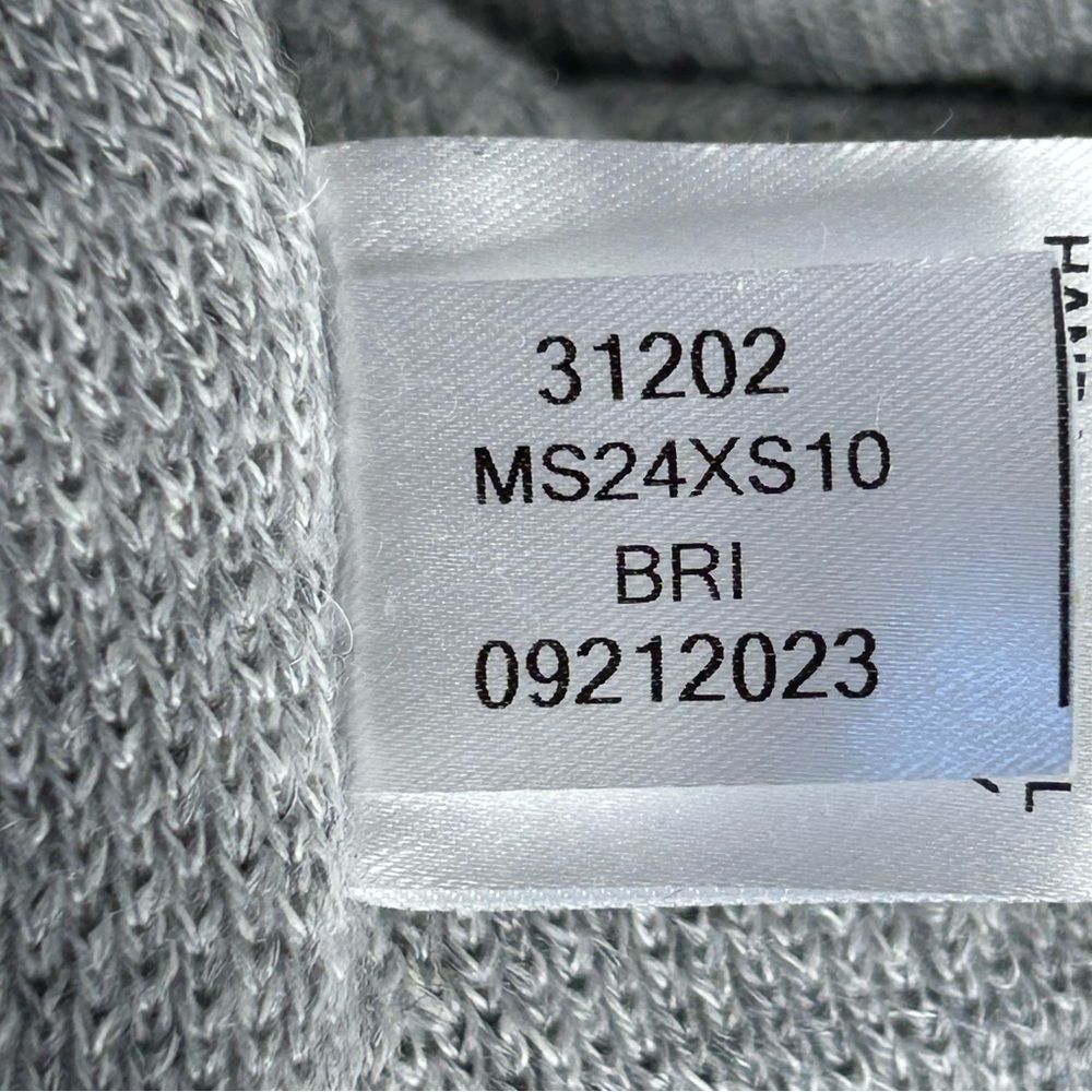 PETER MILLAR Men XXL Crown Crafted Camden Wool Cashmere Linen Gray Cream Sweater - Picture 7 of 11
